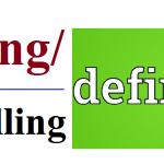 Spelling/Misspelling