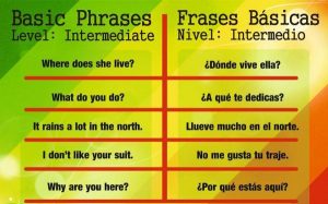 Spanish basic learning