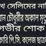 শেখ সেলিমের নাতি
