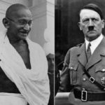 মহাত্মা গান্ধী এবং অ্যাডলফ হিটলার