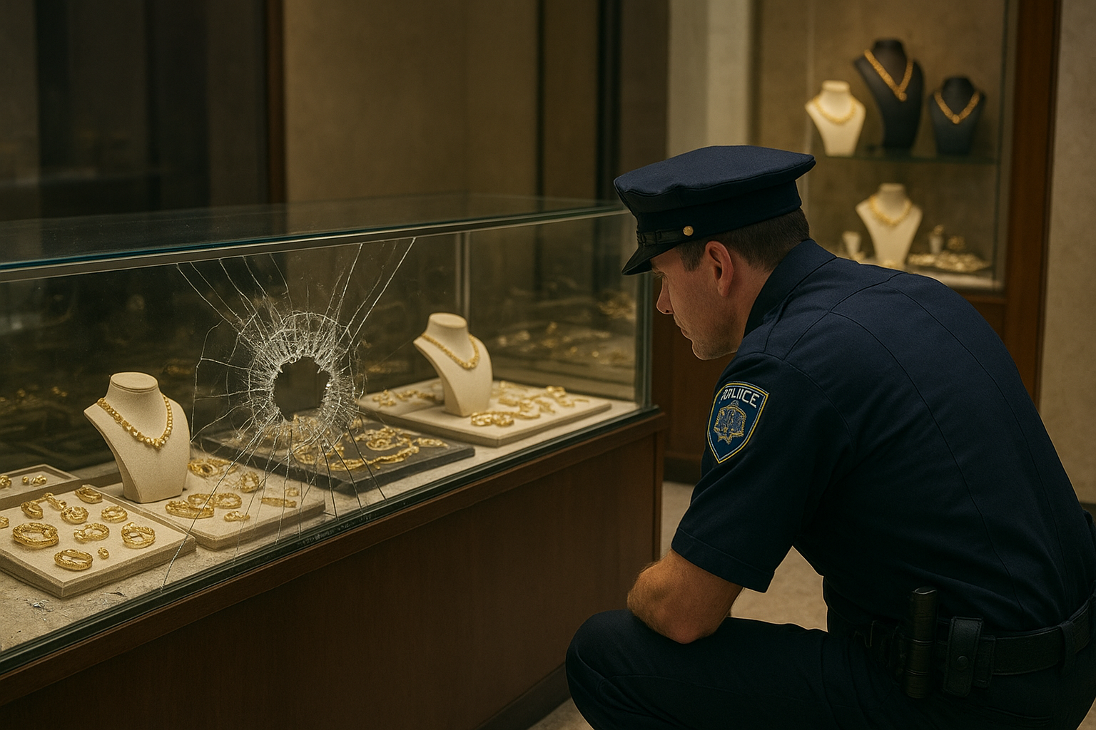 সোনার দোকানে ডাকাতি