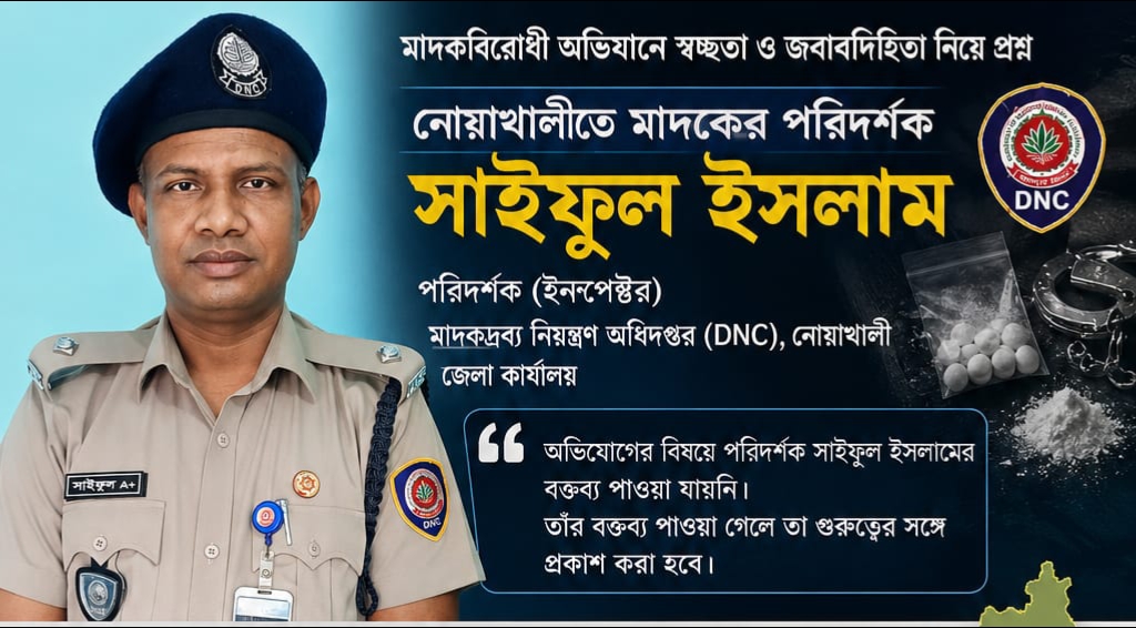 মাদক অফিস নোয়াখালী