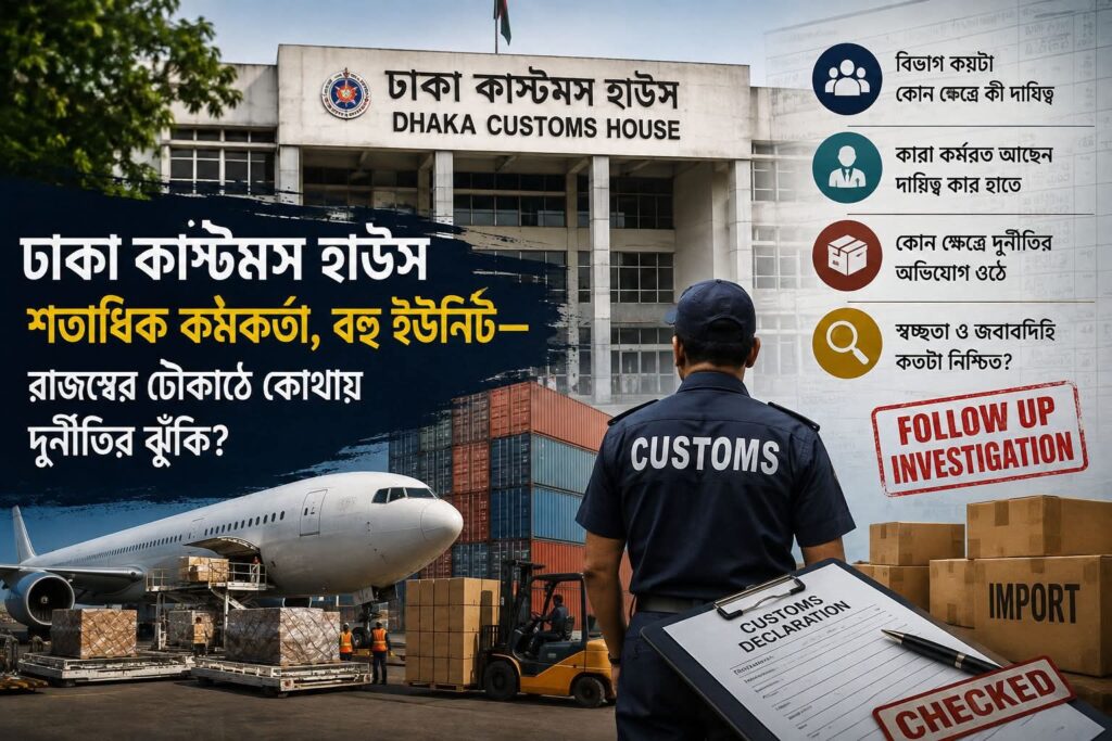 কাস্টমস্ এক্সাইজ ও ভ্যাট