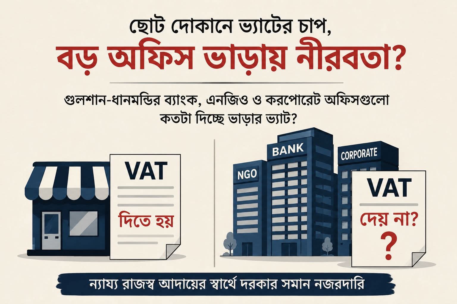 অফিস ভাড়ায় ভ্যাট